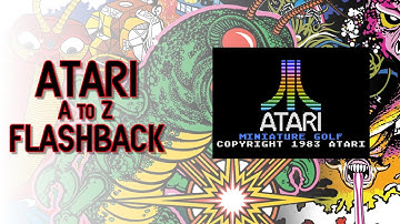 Miniature Golf for Atari 5200 and its ringpiece-tickling action | Atari A to Z Flashback