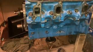 Cam, timing chain, heads installed in Buick 3.8 V6 Turbo Engine