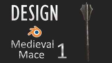Speed Design - Medieval Mace Part 1 - Blender and Substance Painter