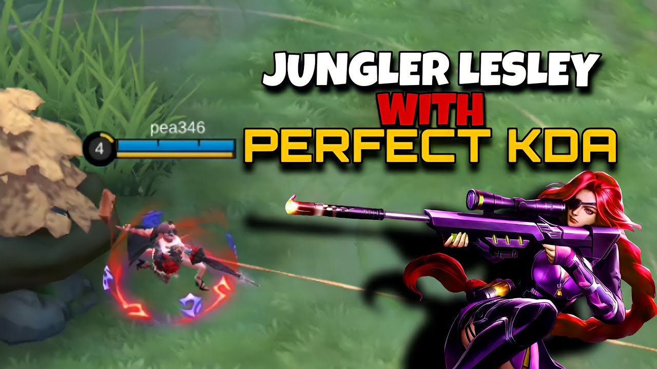 Jungler Lesley with Perfect KDA!