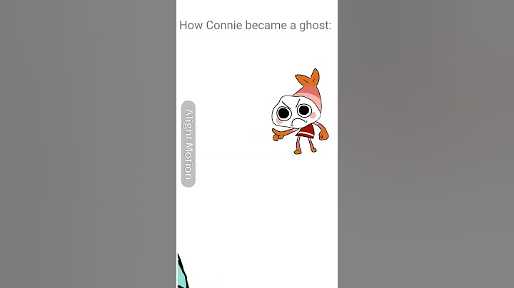 How Connie became a ghost: #dandysworld