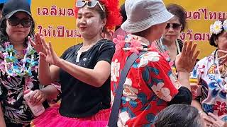 ศิริชัยวอนแฟน ชาวไทยจัดหนักจัดเต็ม งานสงกรานต์ที่ฮ่องกง คนแห่ร่วมงานแน่น songkran festival