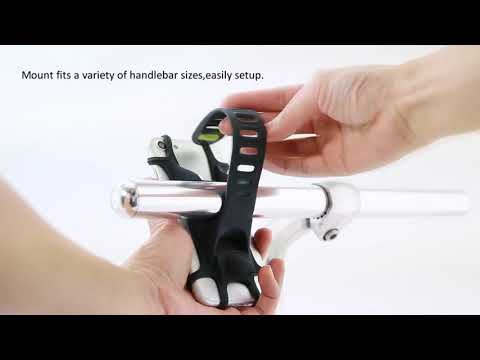 Bone Collection Bike Phone Holder for 4 - 6" Screen Smartphones, Handlebar Mounted Bike Tie X Bone Collection Bike Phone Holder for 4 - 6" Screen Smartphones, Handlebar Mounted Bike Tie X