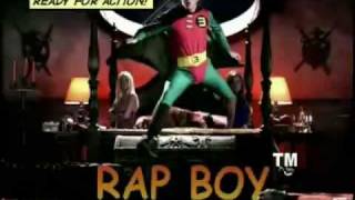 Eminem with danny elfman's batman theme.