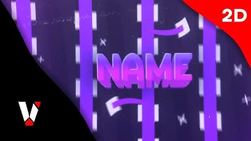 [ PZP ] CRAZY 2D PURPLE PANZOID INTRO TEMPLATE | VETERFX ( MY BEST )