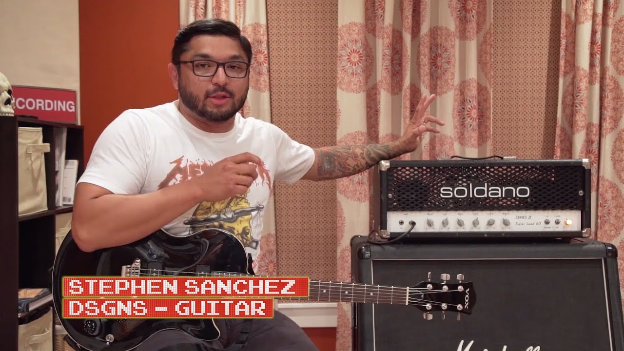 DSGNS Guitarist Stephen Sanchez on His Soldano Super Lead 60