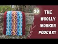 The woolly worker knitting podcast ep28  helix sample marie wallin test and striped summer tee