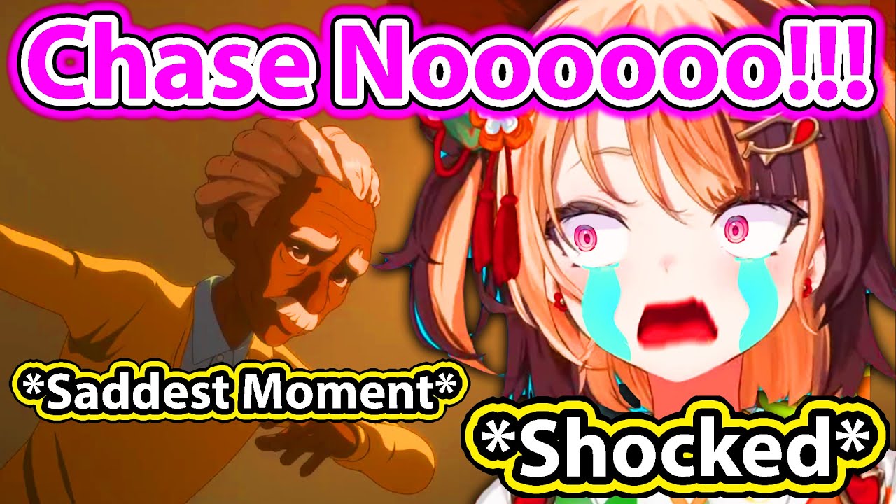 Gigi Reacts to Chase Saving Invisigal in Dispatch 【Hololive】