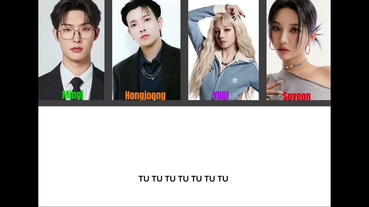 TUTUTU (K-Pop Collab) – Mingi, Hongjoong, Yuqi & Sooyeon