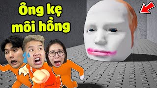 Huy Lơ Bị bqThanh Lừa Dẫn Đi Gặp Ông Kẹ Môi Hồng Bắt Cóc Trẻ Con Rồi Phải Chạy Trốn Trong Roblox