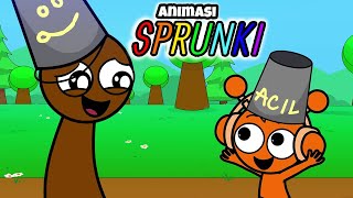 SAD LITTLE OREN - Sprunki Indonesian Animation