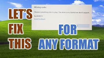 BEST FIX for "Missing Codec error" for ANY VIDEO/AUDIO FORMAT