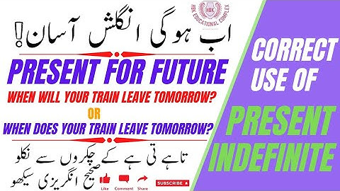 Present Indefinite Tense || Correct Use of Present Tense || English for CSS and PMS