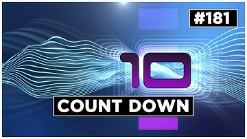 FREE VJ LOOP 10 COUNT DOWN 1080p