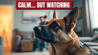 Why German Shepherds Stay So Alert Around Certain People