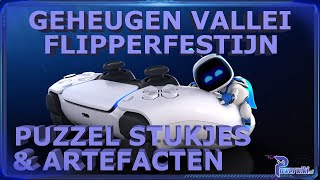 Astro's Playroom - Flipperfestijn - Geheugenvallei -  Alle Puzzel Stukjes en Artefacten (PS5) screenshot 2