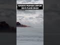 Toronto Pearson Airport Delta Plane Crash 😱 Plane Flips Upside Down During Landing