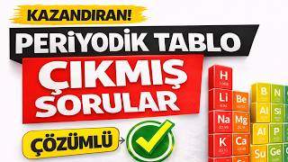 LGS Fen | Periyodik Tablo Çıkmış Sorular (Tamamı Çözümlü) LGS Fen | Periyodik Tablo Çıkmış Sorular (Tamamı Çözümlü)