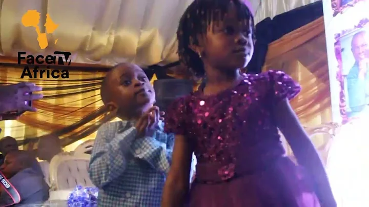 WATCH THE MOMENT YINKA QUADRI GRANDCHILDREN LITTLE BOY AND GIRL DANCE AT YINKA QUADRI BIRTHDAY PARTY