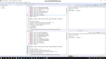 TCP/IP Socket Program 18CSL57