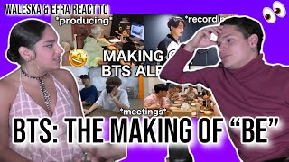 This Footage is AMAZING! | Waleska & Efra react to The MAKING of BTS' 