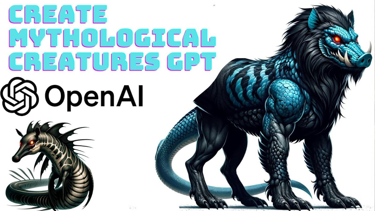 Create Mythological Creatures GPT ChatGPT4 OpenAI - YouTube