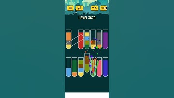 water sort puzzle - level 3679