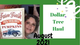 Dollar Tree Haul | Fall Decor | Happy Planner | The Disney Housewife