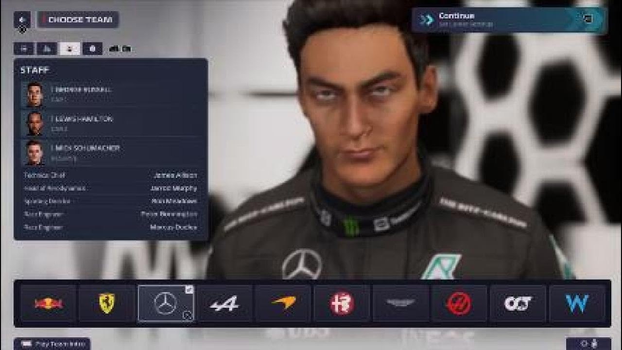 F1 Manager 23 Team stats