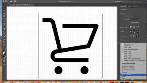 How to Design a Shopping Cart Icon - Tutorial