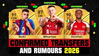 FIFA 27 NEW CONFIRMED TRANSFERS RUMOURS ft Wharton Rodri Osimhen etc