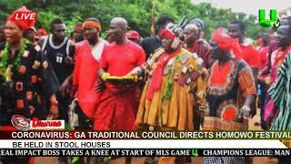 Coronavirus Ga Traditional Council Directs Homowo Festival Be Held In Stool Houses