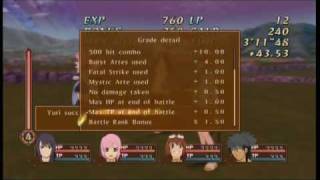 Tales of Vesperia - Infinite combo (Yuri) tutorial