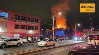 INCENDIO AFECTÓ A HOGAR DE MENORES