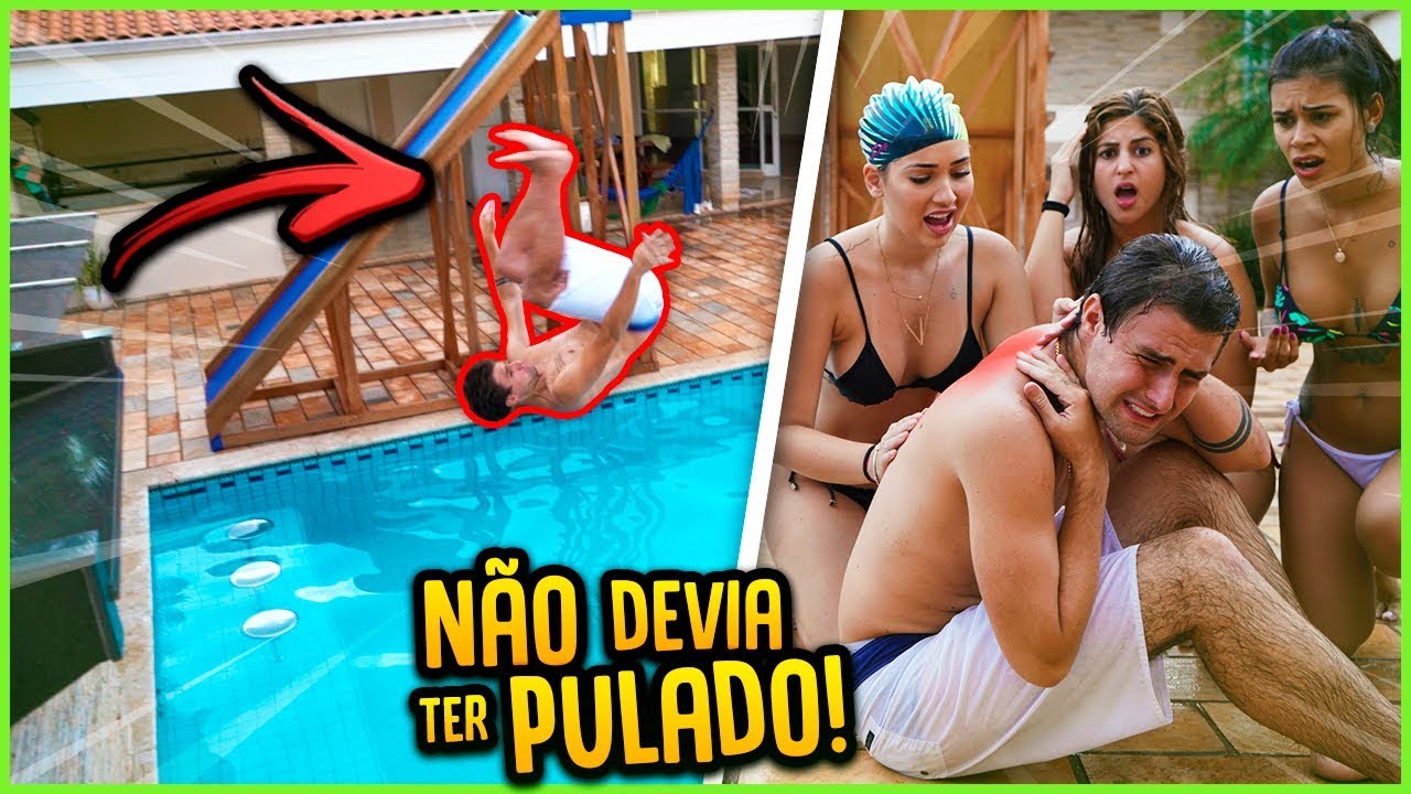 entretenimento para casamento EU NÃO DEVIA TER FEITO ESSE VÍDEO NA PISCINA!! ( DEU RUIM ) [ REZENDE EVIL ]