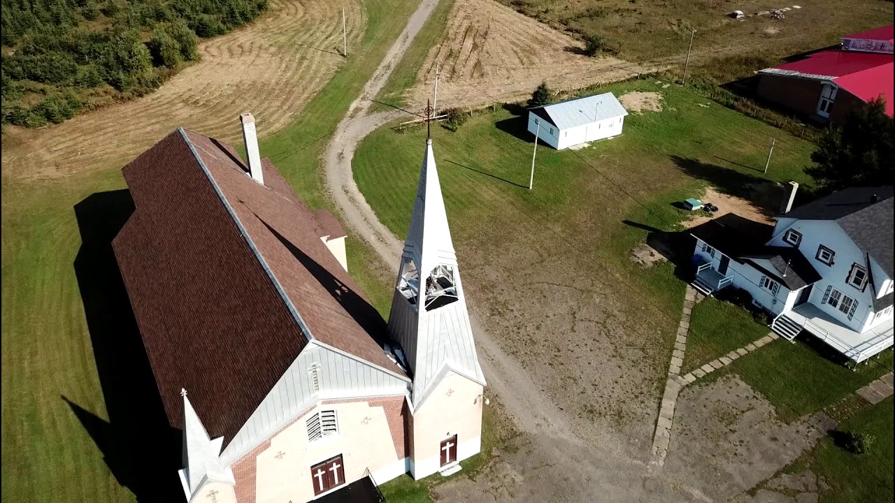 Église de SaintJogues Gaspésie Quebec Canada DJI Mavic Pro 2018 YouTube