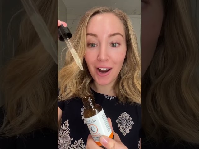 TruSkin Vitamin C Serum for Face #mekup #vitaminc #bestserum #glowingskin #triedandtru