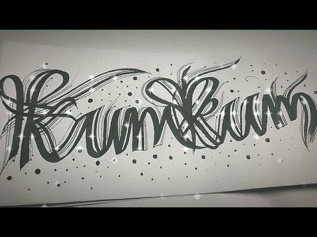 kumkum様確認用 Calligraphy||Name Calligraphy request of the name kumkum.Drop your