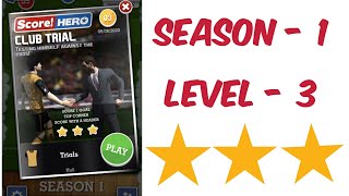 #scoreherolevel3#scorehero#football#soccer SCORE HERO LEVEL 3 ,SEASON 1 WITH 3☆☆☆ screenshot 5