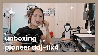 Unboxing Pioneer DDJ-FLX4 Starting my DJ Career