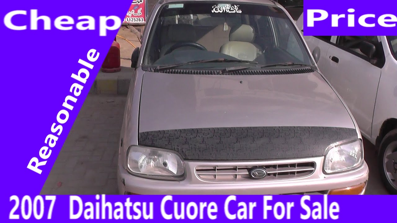 2007 Model Daihatsu Cuore Car For Sale Reasonable Price Budget Car