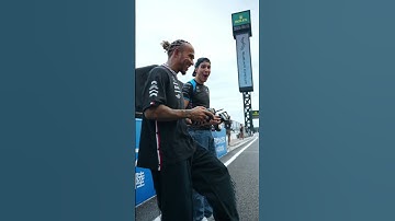 RC car racing with Lewis and Esteban! 🙌👀