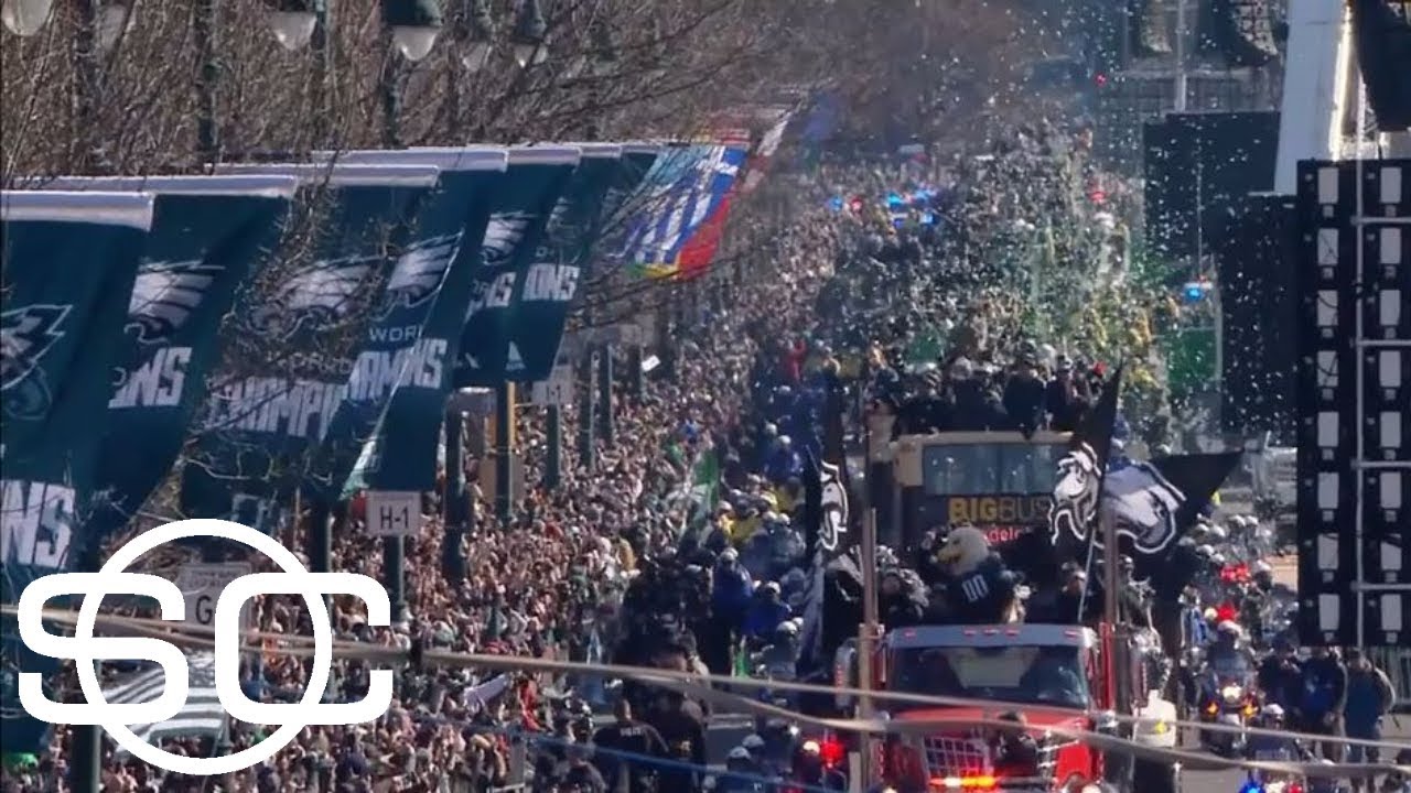 The Super Bowl trophy is home with the Philadelphia Eagles 