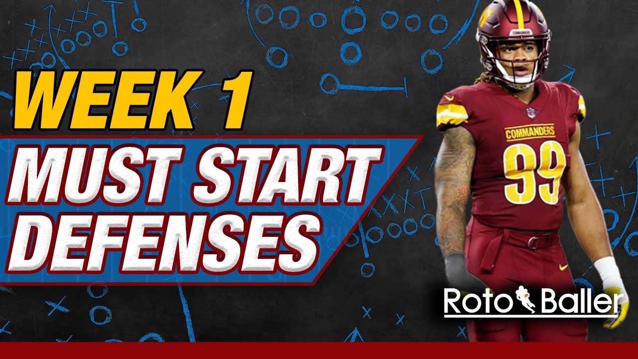 Defense (D/ST) Start Em / Sit Em - Fantasy Football Week 1