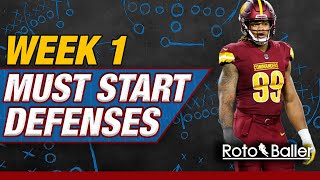 Defense (D/ST) Start Em / Sit Em - Fantasy Football Week 1