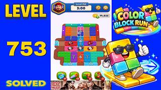 Color Block Run – Level 753 | Walkthrough