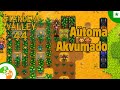 Aspergiloj akvumas miajn plantojn | Stardew Valley Tago 44 | Esperanto