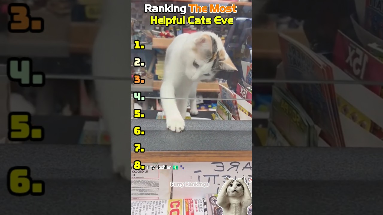 Ranking The Most Helpful Cats Ever🐱✨
