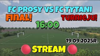 FINAŁ🥇⚽🔥FC TYTANI VS FC PROSY! |🔴STREAM🔴#PCD #ROBLOX #STREAM #PIŁKANOŻNA