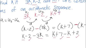 Finding an Unknown In an Arithmetic Sequence